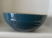 Le Creuset Deep Teal Stoneware 20cm Serving Bowl
