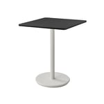 Cane-Line - Cafebordsunderrede - Go - Sand/bordsskiva 72X72 cm - Drop, Go - Lava Grey - Småbord & Sidobord utomhus - Grå