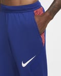 Nike Mens Strike Dri-Fit Strike Training Track Pants Trousers Blue Size Large