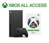 Xbox All Access - Console Xbox Series X Noir + Game Pass Ultimate 24 mois