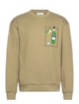 Dorian Sweatshirt Tops Sweat-shirts & Hoodies Sweat-shirts Green Les Deux