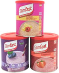 Meal Replacement Slimfast Strawberry, Blueberry and Raspberry & White Chocolate 