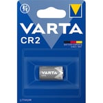 Varta Batteri VARTA Litium CR2 1-Pack 3V Lithiumbatteri 6206301401