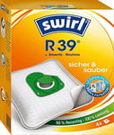 Swirl Fleece Vacuum Cleaner Bags R 39 - for Rowenta and Moulinex Vacuum Cleaners Pack of 4