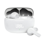 JBL WAVE 200TWS WIRELESS IN-EAR HEADPHONES BLUETOOTH W/ CASE IPX2 RESIST - WHITE