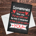 Valentines Funny Card For Boyfriend Girlfriend Novelty Rude Card For Him Her