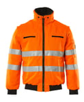 PILOTJAKKE, 4XL, HI-VIS ORANGE