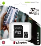 Kingston 32GB Class-10 Micro SDHC Memory Card For Fire Kids Edition 7 Tablet, Fire 7 Tablet, Fire HD 8 Tablet, Fire HD 10 Tablet & Fire TV