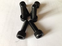 5 x Black bolts for Shimano Ultegra Crank Arm M6 x 20mm - SUPER STRENGTH