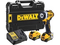 Dewalt Slagskruvmejsel 3/8' Xr 12V 2*5.0Ah Tstak Batteridriven Slagskruvmejsel