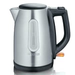 Severin Electric Jug Kettle 2200 W - 1 Litre Capacity - Brushed Stainless Steel