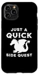 iPhone 11 Pro Not procrastinating just doing a quick side quest dragon Case