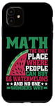 Coque pour iPhone 11 Math, The Only Place Where People Can Buy 66 Melons ||--