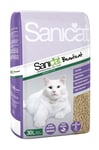 Sanicat Beauticat Wood Organic Wood Pellets Cat Litter Hyper Absorbent 30ltr