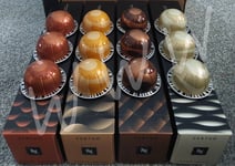 13x NESPRESSO VERTUO COFFEE CAPSULES PODS Choc, Vanilla, Caramel, Hazelnut