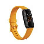 Bracelet d’activité sport et santé Fitbit Inspire 3 avec jusqu’à 10 jours d’autonomie de batterie et compatible avec Android et iOS, Jaune vénitien