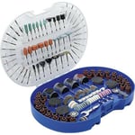 Coffret kit d'accessoires pour outils rotatifs type dremel et proxxon