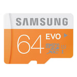 Samsung Evo+ Minneskort Microsdxc 64gb