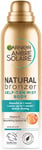 Ambre Solaire Natural Bronzer Quick Drying Body Self Tan Mist, Medium, Intense 