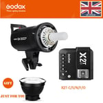 UK Godox SK300II 300W 2.4G Flash Strobe Light With X2T- Trigger for camera