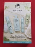Liz Earle skin repair oily,cleanser,toner,moisturiser,exfoliator set New