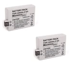 Maxsimafoto LP-E5 Battery For Canon EOS 450D 500D & 1000D  (Twin Pack)