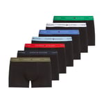Tommy Hilfiger Kalsonger 7P Trunk WB Svart bomull X-Large Herr