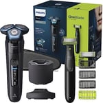 Philips Shaver Series 7000 Dry and Wet Electric Shaver Men (Model S7783/78)