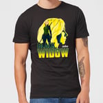 "T-Shirt Homme Black Widow Avengers - Noir - XS"