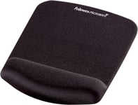Fellowes PlushTouch Mouse Mat With Wrist Support Featuring Microban Antimicrobi