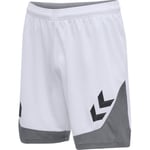 Hummel Lead Shorts - Hvit Barn Fotballshorts male