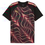 PUMA Träningströja individualLIGA Graphic - Svart/Rosa/Orange, storlek X-Small