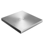 Asus Zendrive U7m External Slimline DVD Re-Writer USB 8x M-Disc Support Silver