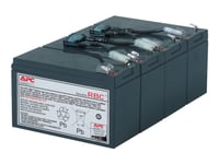Apc Replacement Battery Cartridge #8 - Ups-Batteri - Bly-Syra - Svart - För P/N: Su1400rm, Su1400rmbx120, Su1400rmi, Su1400rmx106, Su1400rmx176, Su1400rmx93