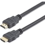 StarTech.com 12ft (3.7m) HDMI Cable - 4K High Speed HDMI Cable with Ethernet - UHD 4K 30Hz Video - HDMI 1.4 Cable - Ultra HD HDMI Monitors, Projectors, TVs & Displays - Black HDMI Cord - M/M (HDMM12)