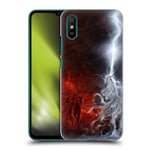 Head Case Designs Officially Licensed Christos Karapanos Fire And Thunder Horror 3 Hard Back Case Compatible With Xiaomi Redmi 9A / Redmi 9AT