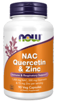 NOW NAC Quercetin & Zinc 90 Vcaps