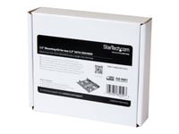 Startech.Com 2,5" Till 3,5" Sata Hard Drive Mounting Bracket Kit - Dual Sata Ssds/Hdds Mounting Bracket For Mounting Bay (Bracket25x2) - Ramme - 3,5" Til 2,5" - Stål - For P/N: 25S22m2ngffr, S322m225r, Sat2m2ngff25, Sat32m225, Sat32msat257, St521pmi