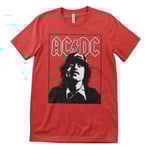 Hybris AC/DC - Lock Up Your Daughters T-Shirt (S,Red)
