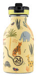 24 Bottles - Kids Collection - Urban Bottle 250 ml w. Sports Lid - Jungle Friends (24B933)