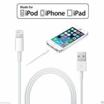USB Lightning Charger Data Sync Cable Lead For Apple IPhone New 5S 5c 8 7 6  X