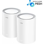 Cudy M3000 WiFi 6 -Mesh-järjestelmä, 2-pack