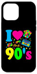 iPhone 12 Pro Max I Love the 90's Nineties Party Dress Retro Case