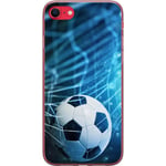 Apple iPhone SE (2020) Gennemsigtigt Telefoncover Fotboll