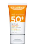 Dry Touch Sun Care Cream Spf 50+ Face Solkräm Ansikte Cream Clarins