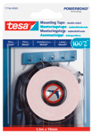 Tesa dubbelhäftande monteringstejp, 19 mm x 1,5 m