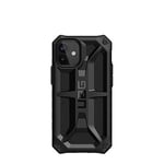 URBAN ARMOR GEAR UAG iPhone 12 Mini 5G - (5.4 inch) Rugged Lightweight Slim Shockproof Premium Monarch Protective Cover, Black 112341114040