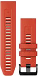QuickFit 26mm Silicone Watch Band Flame Red