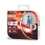 Osram Night Breaker Laser H4 12V 6055W set 2 delar