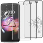 ebestStar - compatible with Alcatel Idol 4 Screen Protector Idol 4 (5.2) Premium Tempered Glass, x3 Pack anti-Shatter Shatterproof, 9H 3D Bubble Free [Idol 4: 147 x 72.5 x 7.1mm, 5.2'']
